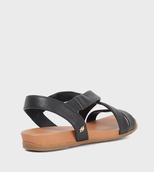 Dune London Shoes - Black Wedges