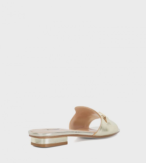 Dune London Dune London - Gold Flat Sandals