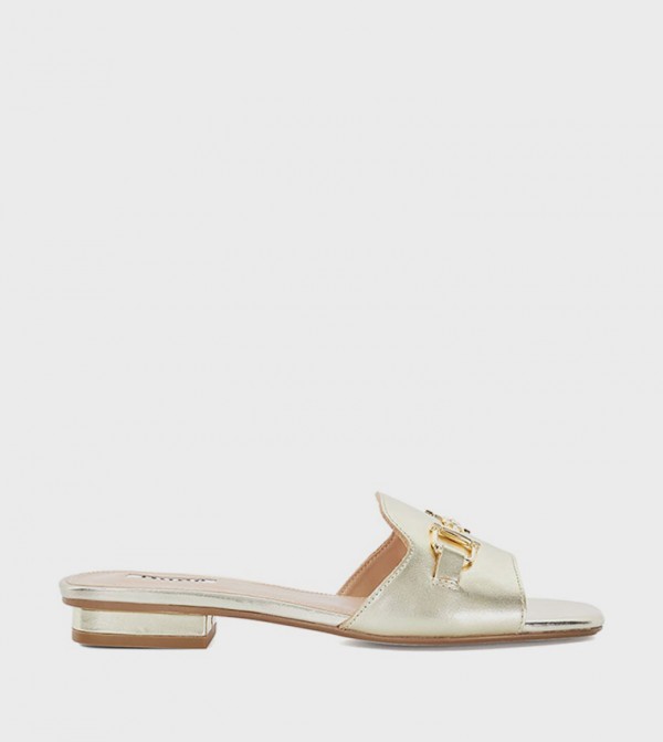 Dune London Dune London - Gold Flat Sandals