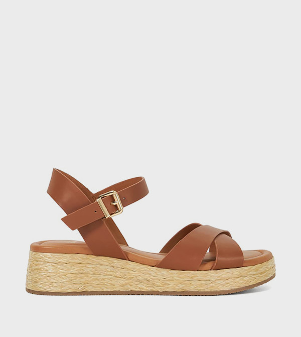 Dune London  Sandals - Brown Platforms