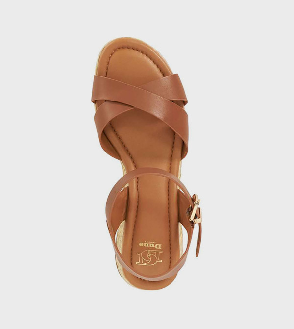 Dune London  Sandals - Brown Platforms
