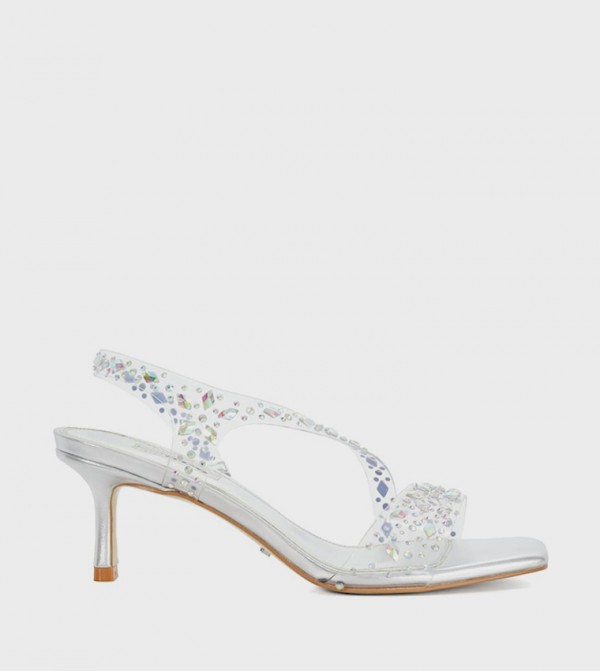 Dune London  Heels - Silver Heels