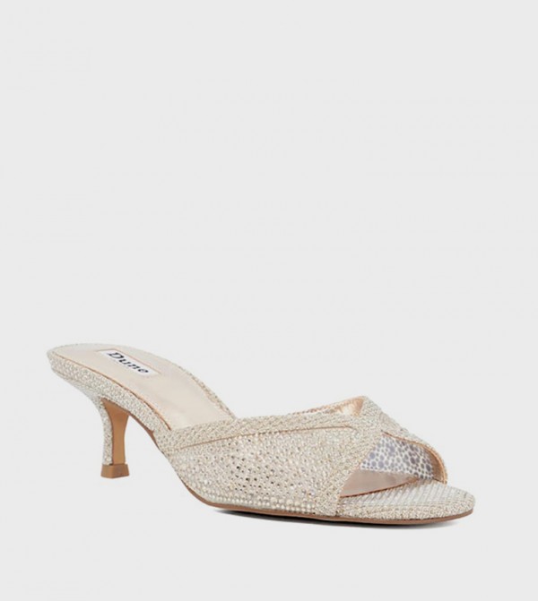 Dune London bridal-edit - Gold Heels