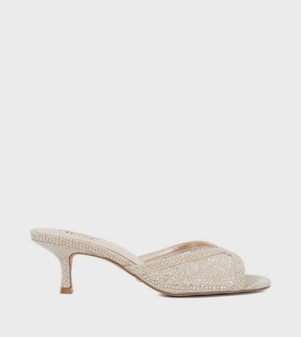 Dune London bridal-edit - Gold Heels
