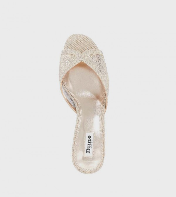 Dune London bridal-edit - Gold Heels