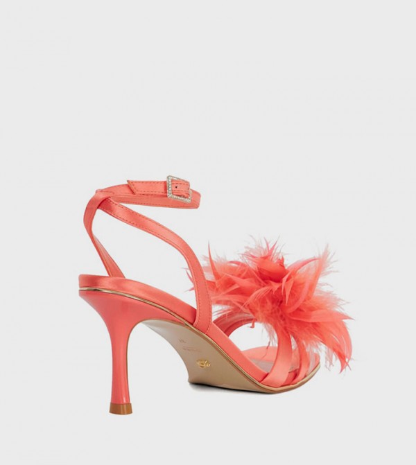 ديون لندن أحذية - أحمر كعب