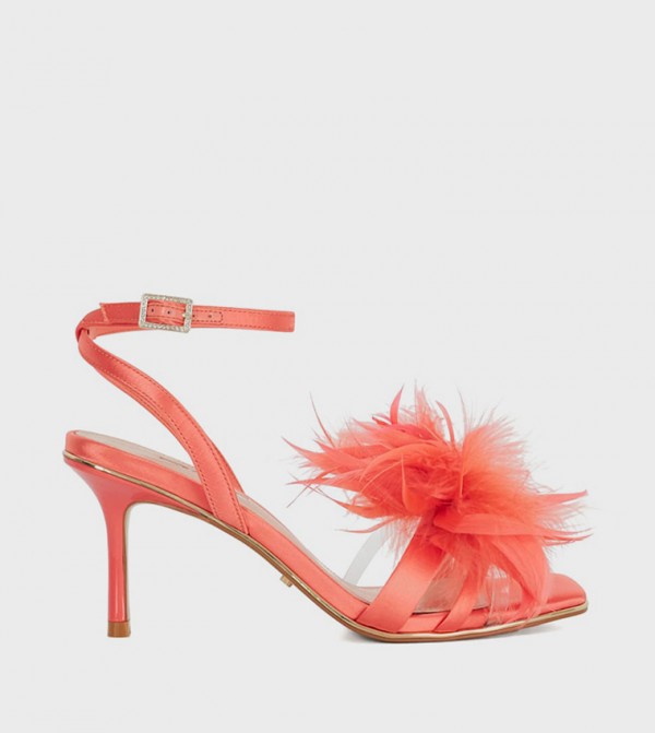 ديون لندن أحذية - أحمر كعب