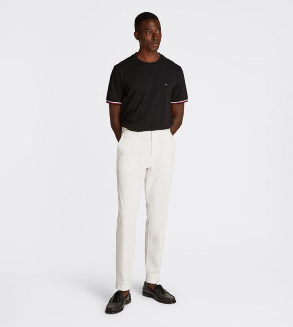 Tommy Hilfiger  T-Shirts - Black Casual T-Shirts