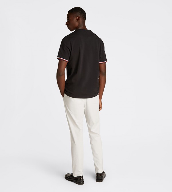 Tommy Hilfiger  T-Shirts - Black Casual T-Shirts