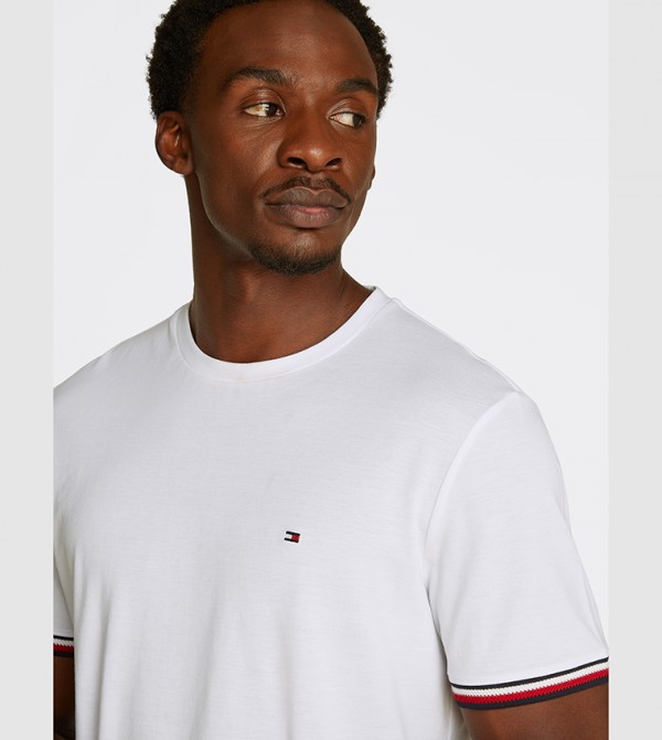 Tommy Hilfiger Tommy Hilfiger - White Casual T-Shirts