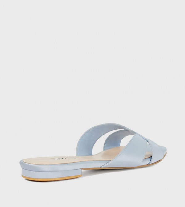 Dune London Dune London - Blue Flat Sandals