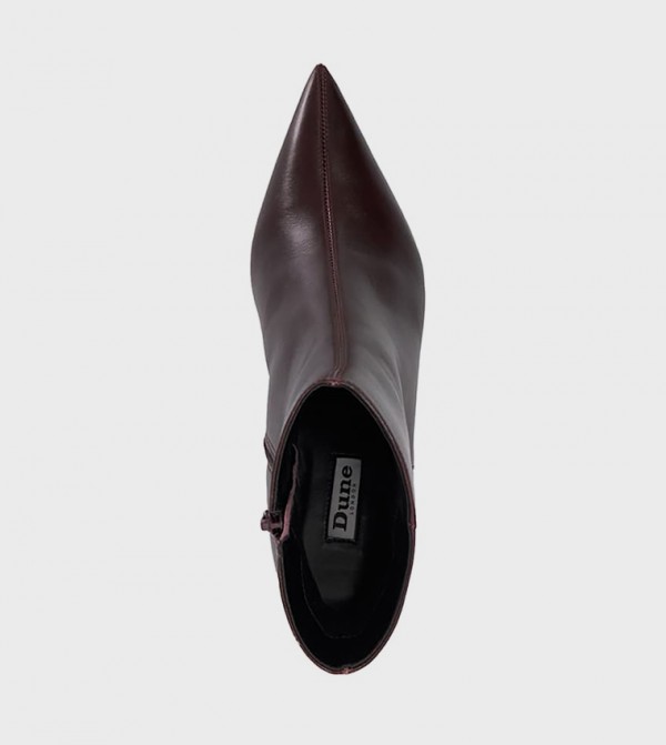 Dune London  Boots - Burgundy Ankle length Boots