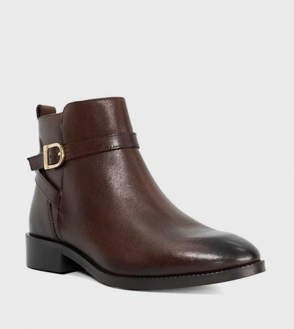 Dune London Ankle Boots - Brown Ankle length Boots