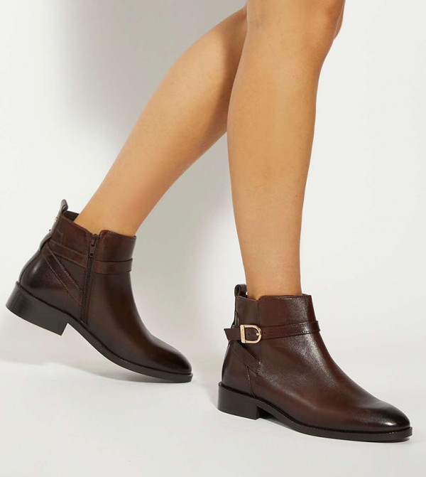 Dune London Ankle Boots - Brown Ankle length Boots