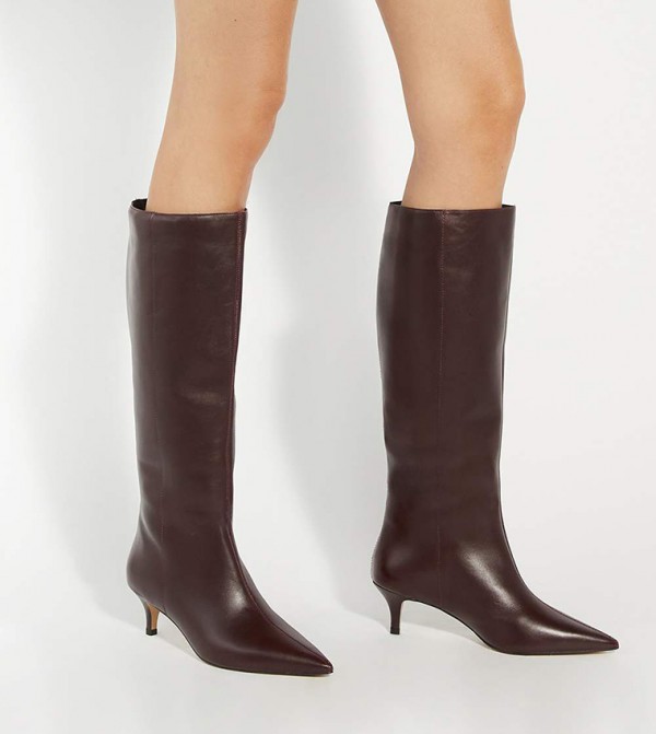 Dune London  Boots - Burgundy Knee length Boots