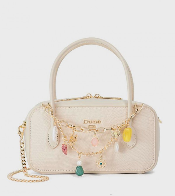 Dune London  Handheld Bags - Cream Handheld Bags