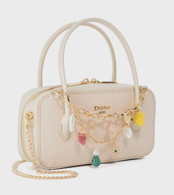 Dune London  Handheld Bags - Cream Handheld Bags