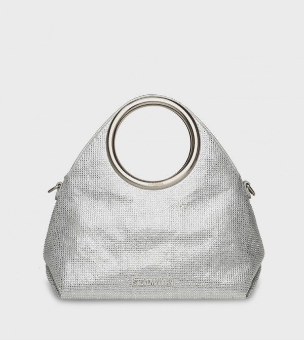 Steve Madden Steve Madden - Silver Handheld Bags