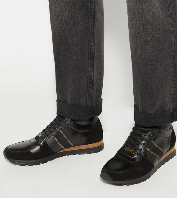 Dune London Dune London - Black Low Top