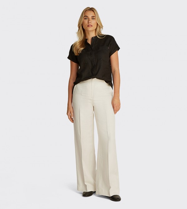 Tommy Hilfiger  Pants & Leggings - Cream Casual Pants