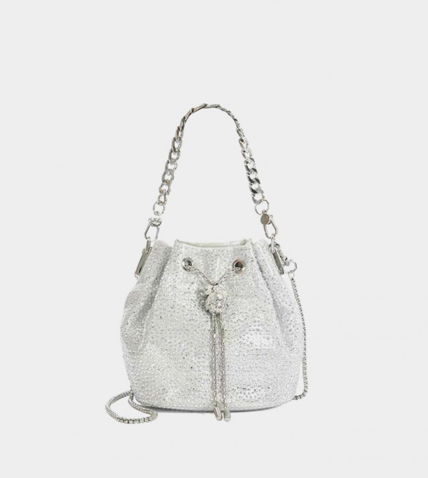 Dune London  Bags - Silver Shoulder bags
