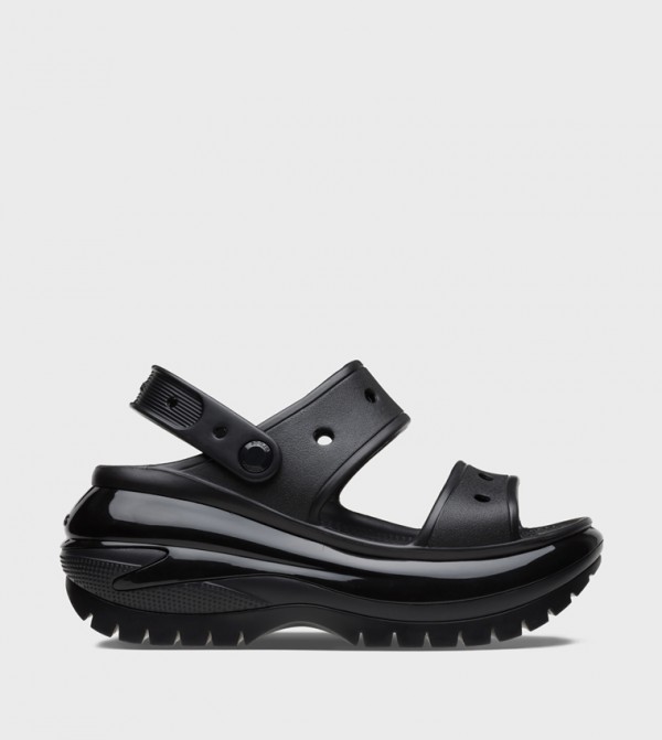 Crocs  - Black Platforms