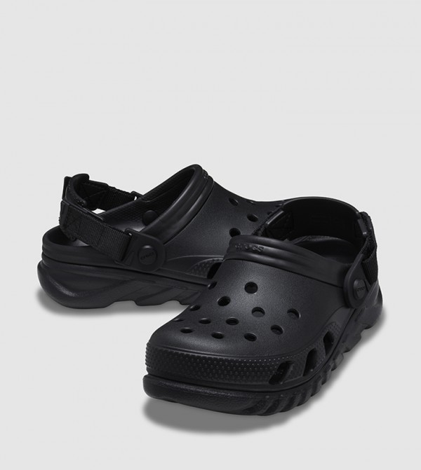 Crocs  Flip flops and Slides - Black clogs