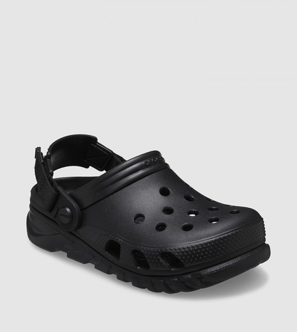 Crocs  Flip flops and Slides - Black clogs