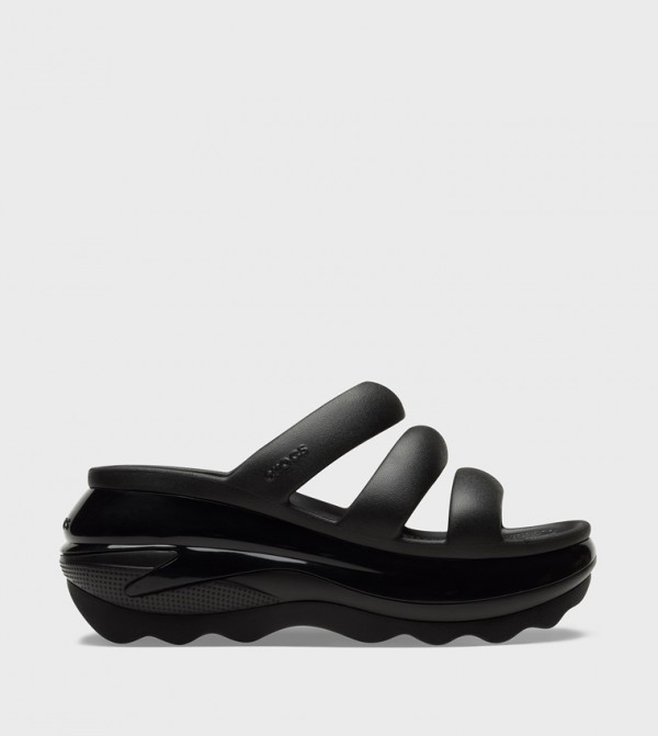 Crocs  Slides - Black Slides