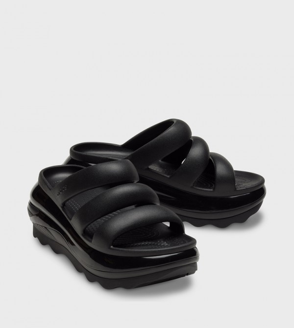 Crocs  Slides - Black Slides