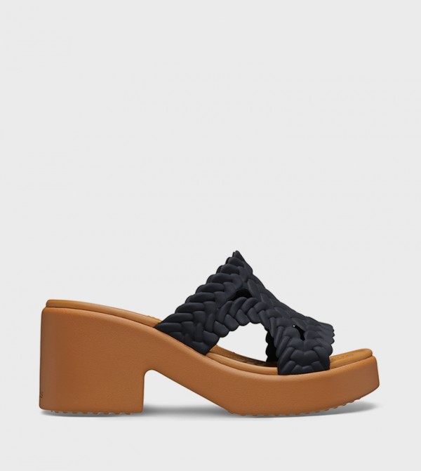 Crocs  Sandals - Black Heels