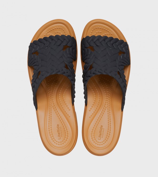 Crocs  Sandals - Black Heels