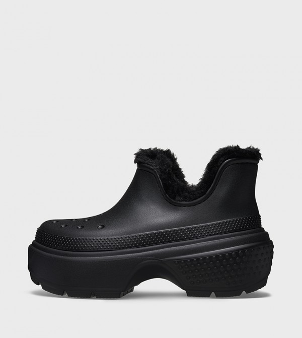 Crocs  Boots - Black Ankle length Boots