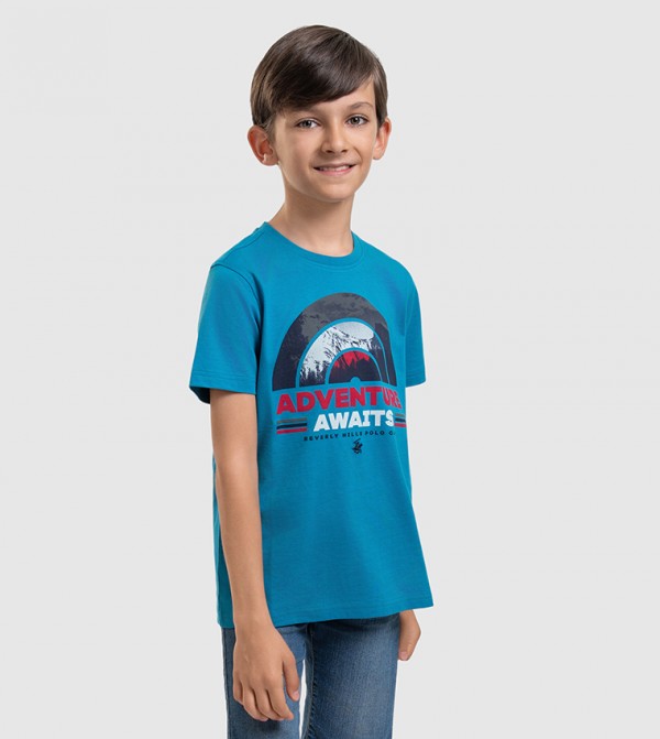 بيفرلي هيلز بولو كلوب  top seller ae - أزرق T-shirts