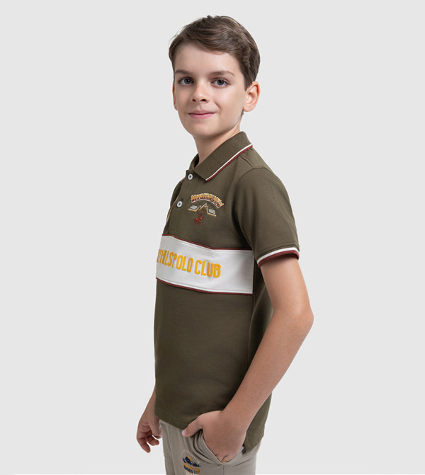 Beverly Hills Polo Club  - DARK OLIVE T-shirts