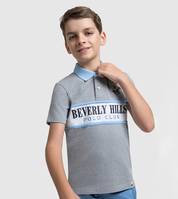 بيفرلي هيلز بولو كلوب بيفرلي هيلز بولو كلوب - رمادي T-shirts