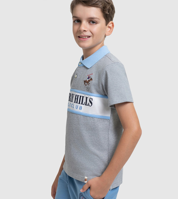 بيفرلي هيلز بولو كلوب بيفرلي هيلز بولو كلوب - رمادي T-shirts