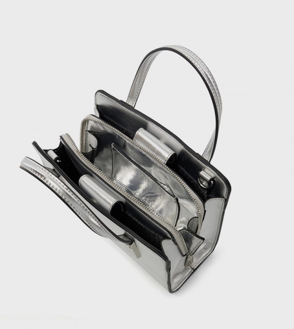 Dune London Dune London - Silver Shoulder Bag