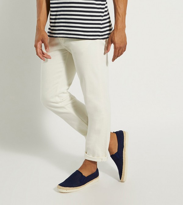 Dune London  Slip-ons - Navy Casual Slip-ons