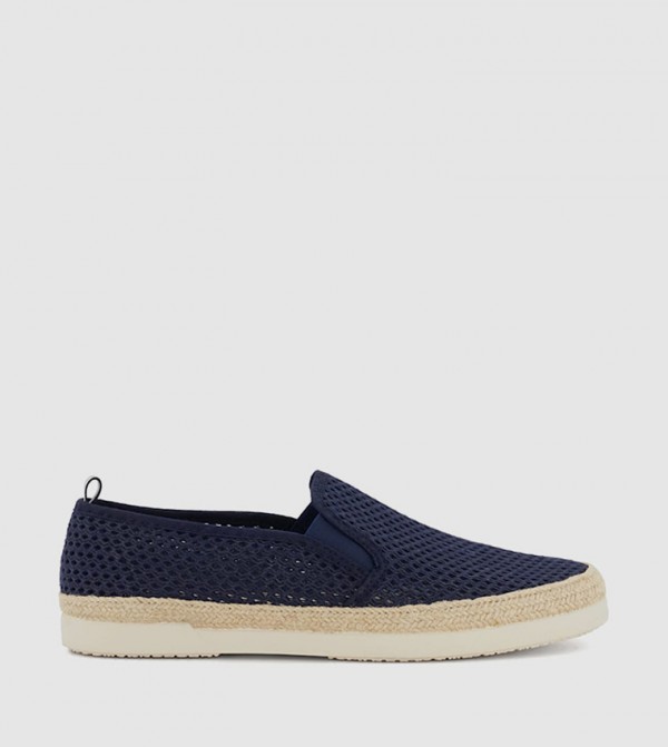 Dune London  Slip-ons - Navy Casual Slip-ons
