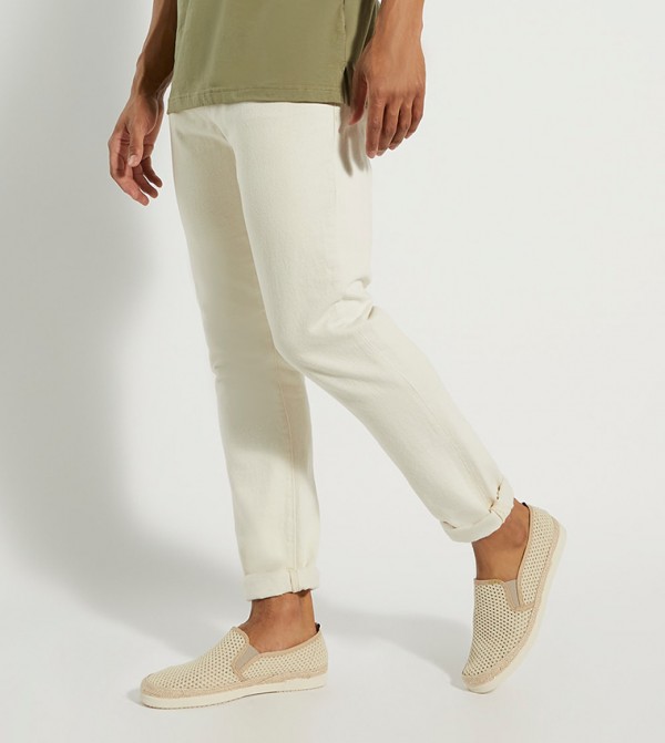 Dune London  Slip-ons - Beige Casual Slip-ons