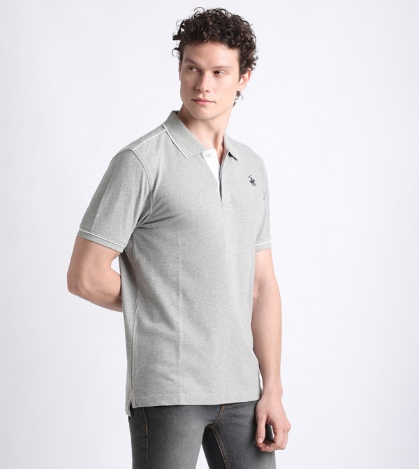 Beverly Hills Polo Club Beverly Hills Polo Club - Grey Polo T-shirts