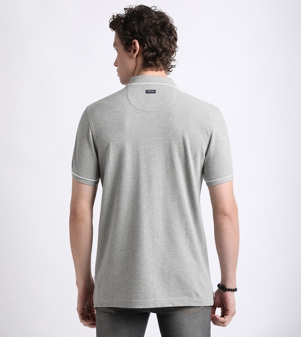 Beverly Hills Polo Club Beverly Hills Polo Club - Grey Polo T-shirts