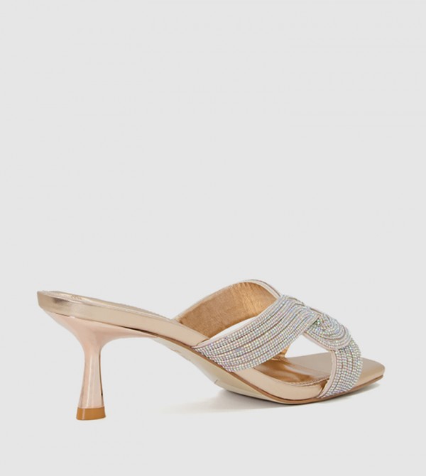 Dune London Dune London - Gold Heeled Sandals