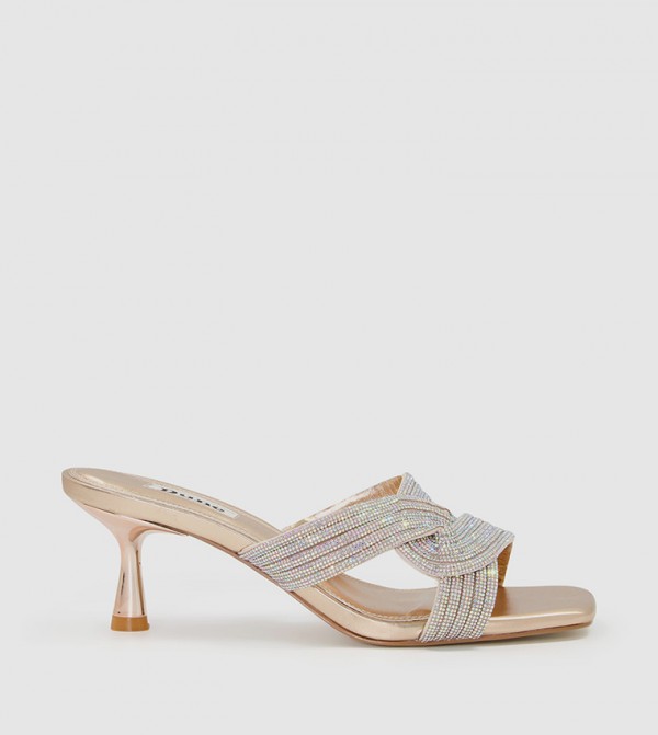 Dune London Dune London - Gold Heeled Sandals