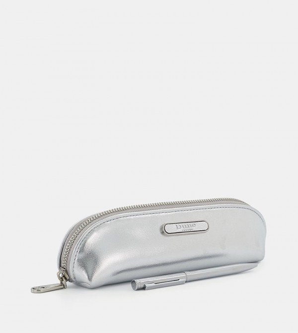 Dune London  Cosmetic Bags - Silver Pouch & Purse