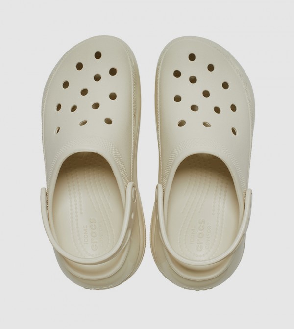 Crocs  Flip flops and Slides - Beige clogs