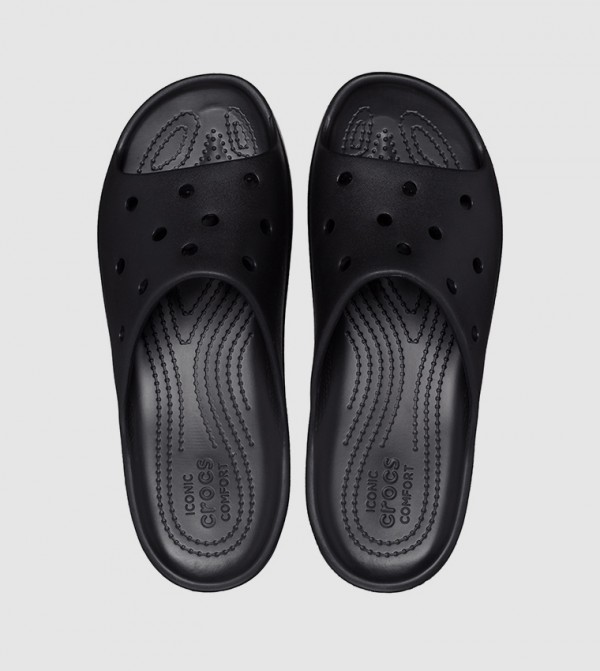 Crocs  Flip flops and Slides - Black Slides