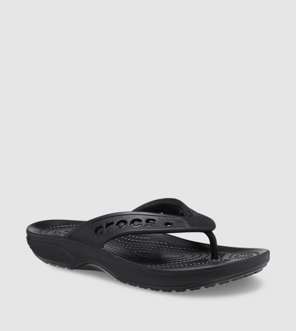 Crocs  Flip flops and Slides - Black Flip-Flops