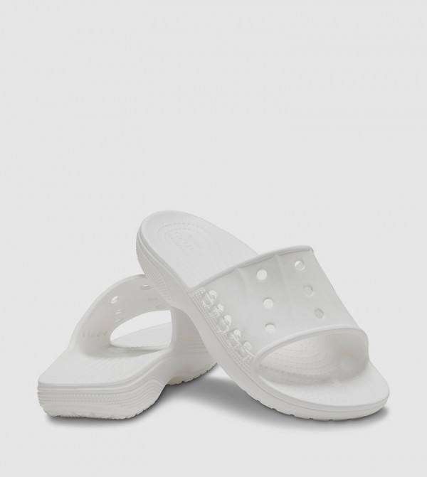 Crocs Crocs - White Slides